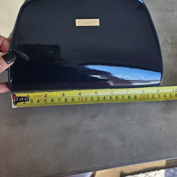 Bvlgari navy blue little bag - Picture 3 of 9